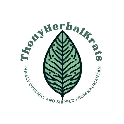 Logo ThonyHerbalKrats — Kratom Bubuk Premium Kalimantan